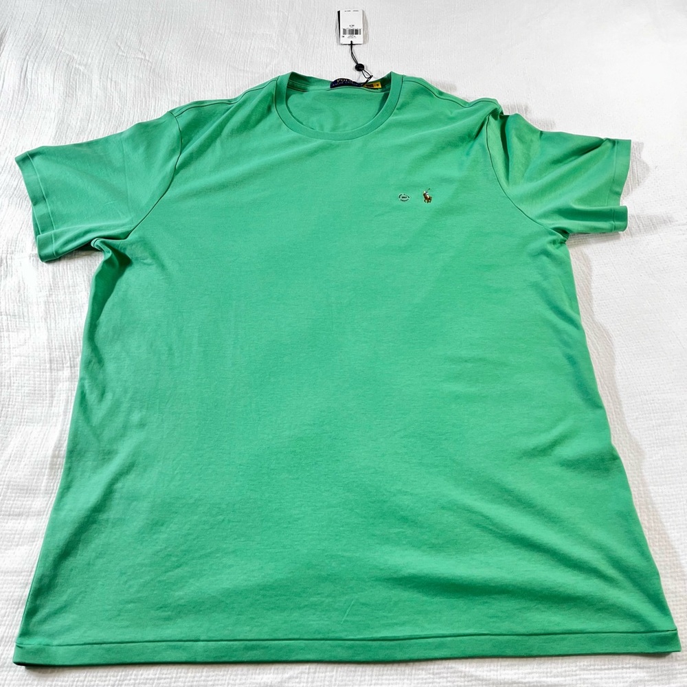 Polo by Ralph Lauren Green Crewneck Short Sleeve Tee